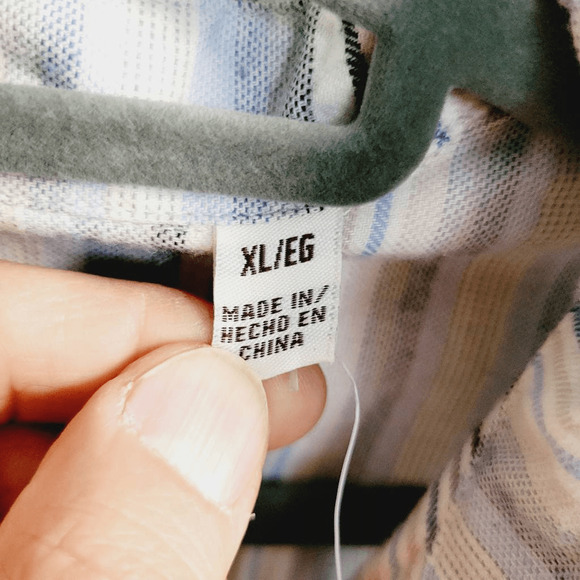 Original Vintage Button-Down Long Sleeve Ballard Blue Size XL NWT - Picture 4 of 8